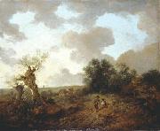 Thomas Gainsborough Suffolk Landscape oil painting